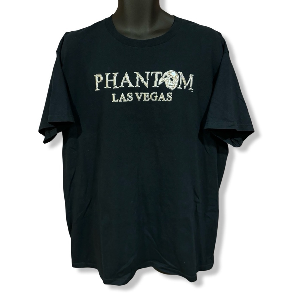 Vintage 90s Phantom Of The Opera Las Vegas Puff Print T-Shirt